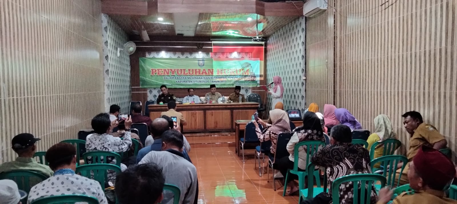 Kegiatan Penyuluhan Hukum di Desa Kilensari Kecamatan Panarukan Kabupaten Situbondo tahun 2023